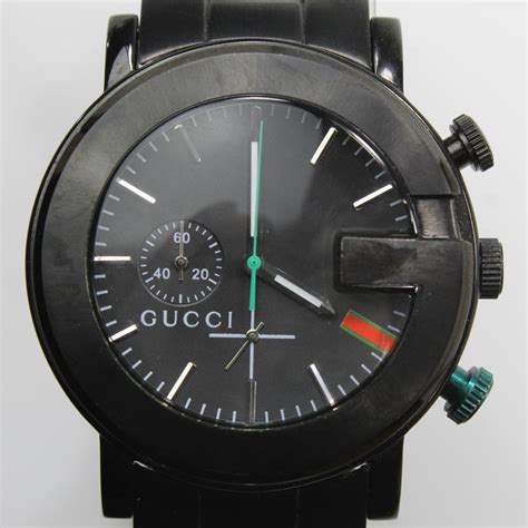 reloj gucci negro hombre|gucci men watches clearance.